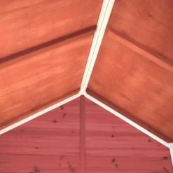 EXIT - Casita Loft de madera roja