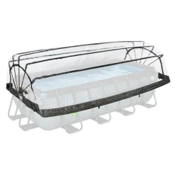 EXIT - Cúpula de piscina rectangular 400 cm