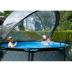 EXIT - Cúpula de piscina redonda 427 cm