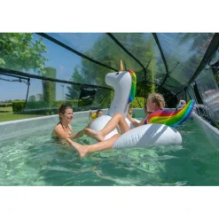 EXIT - Cúpula de piscina rectangular 540 cm