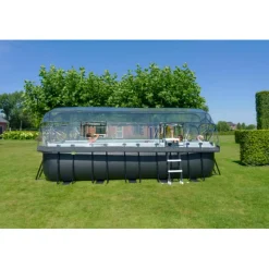 EXIT - Cúpula de piscina rectangular 540 cm