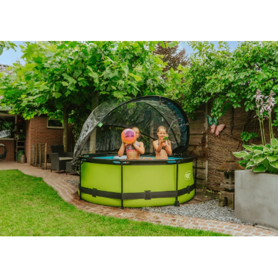 EXIT - Cúpula de piscina redonda 244 cm