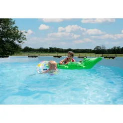 Exit - Piscina Black Leather diámetro 450 x 122 cm con filtro de cartucho