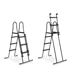 Exit - Piscina Wood efecto madera 400 x 200 x 100 cm con filtro de arena y cúpula