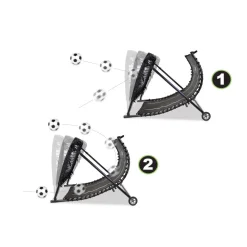 Exit - Portería reboteadora Kickback 124 x 90 cm