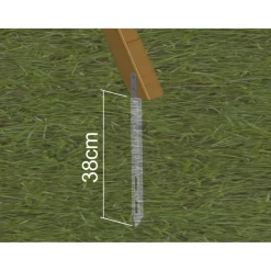 Exit - Set anclajes suelo casitas y columpios Exit Toys (4 unidades)