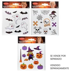 Face Tattoo Halloween (Varios modelos)