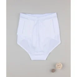 Faja de embarazo blanca con cierre de velcro