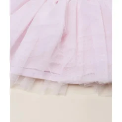 Falda de tul rosa niña