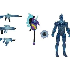 Fortnite - Figura articulada Fortnite Zero de 10 cm con accesorios ㅤ