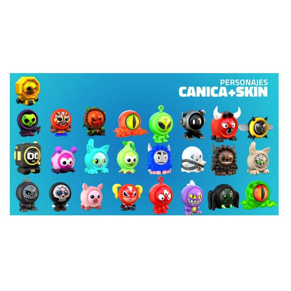 Freak Marbles - Set 3 canicas (varios modelos)