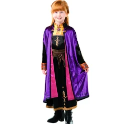Frozen - Disfraz Infantil Anna Travel Deluxe Frozen II 7-8 Años