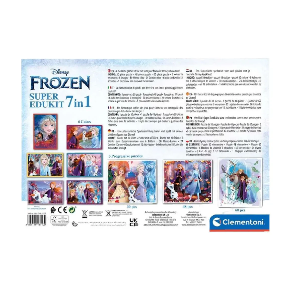 Frozen - Edukit 7 en 1