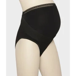 Funda gestante negra.