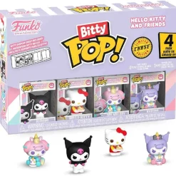 Funko Bitty Pop! - Hello Kitty - Pack 4 figuras (Varios modelos)