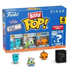 Funko Bitty Pop! - Pixar - Pack 4 figuras (varios modelos)