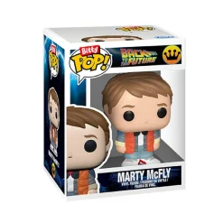 Funko Bitty Pop! Rides - Regreso al futuro - Marty McFly y la máquina del tiempo