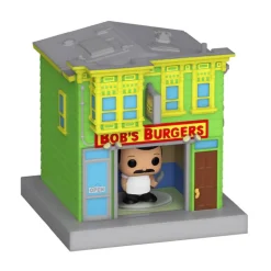 Funko Bitty Pop! Towns - Bob's Burger - Bob Belcher y su restaurante Bob's Burger