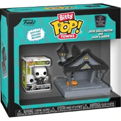Funko Bitty Pop! Towns - Pesadilla antes de Navidad - Jack Skellington y su casa