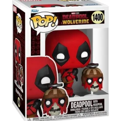 Funko Pop! - Deadpool & Wolverine - Deadpool con Headpool