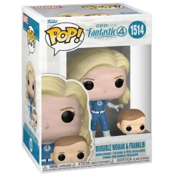 Funko Pop! - Los 4 Fantásticos First Steps - Invisible Woman & Franklin
