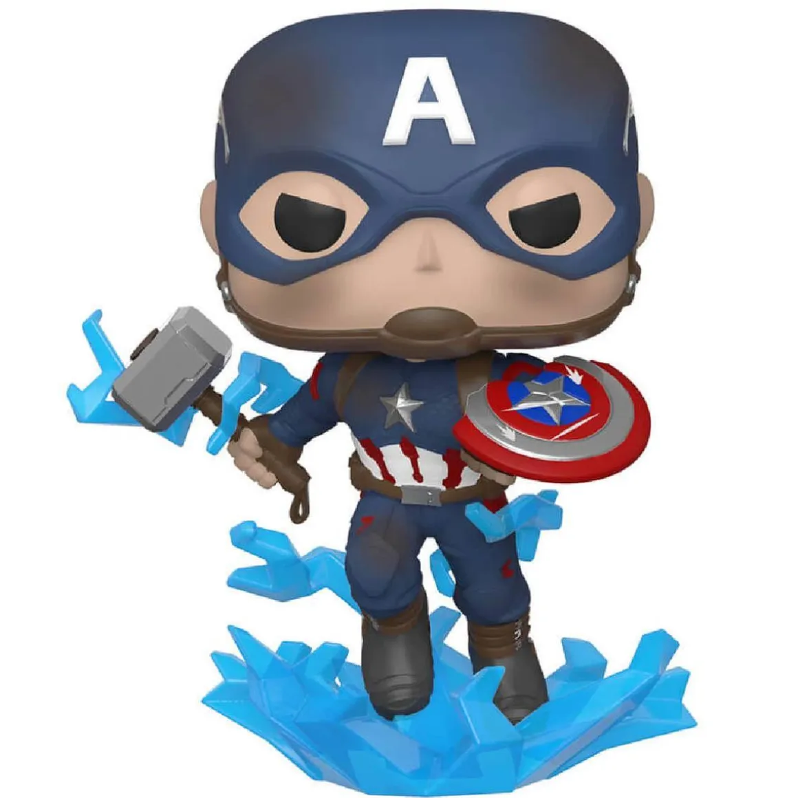 Funko Pop! - Los Vengadores - Capitán América con escudo roto