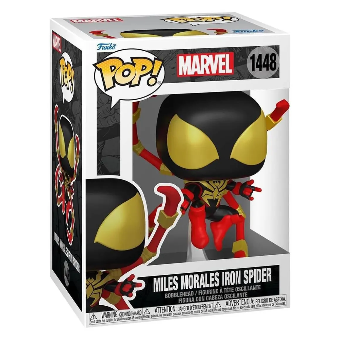 Funko Pop! - Spider-man - Miles Morales Iron Spider con variante Chase
