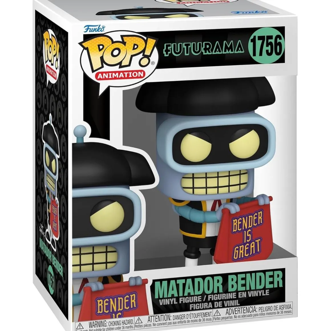 Funko Pop! Animation - Futurama - Matador Bender