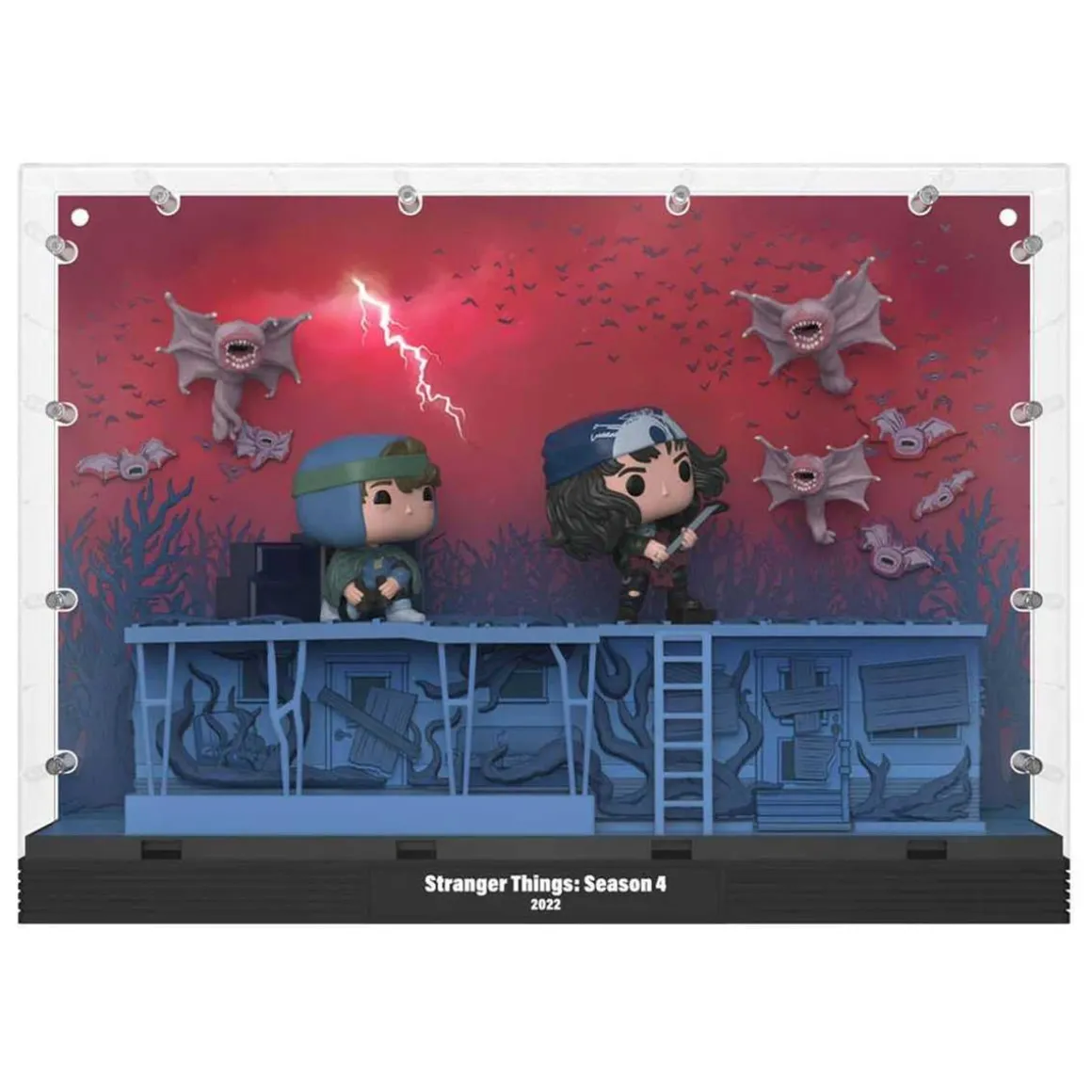 Funko Pop! Moment - Stranger Things - Dustin / Eddie / Demobats