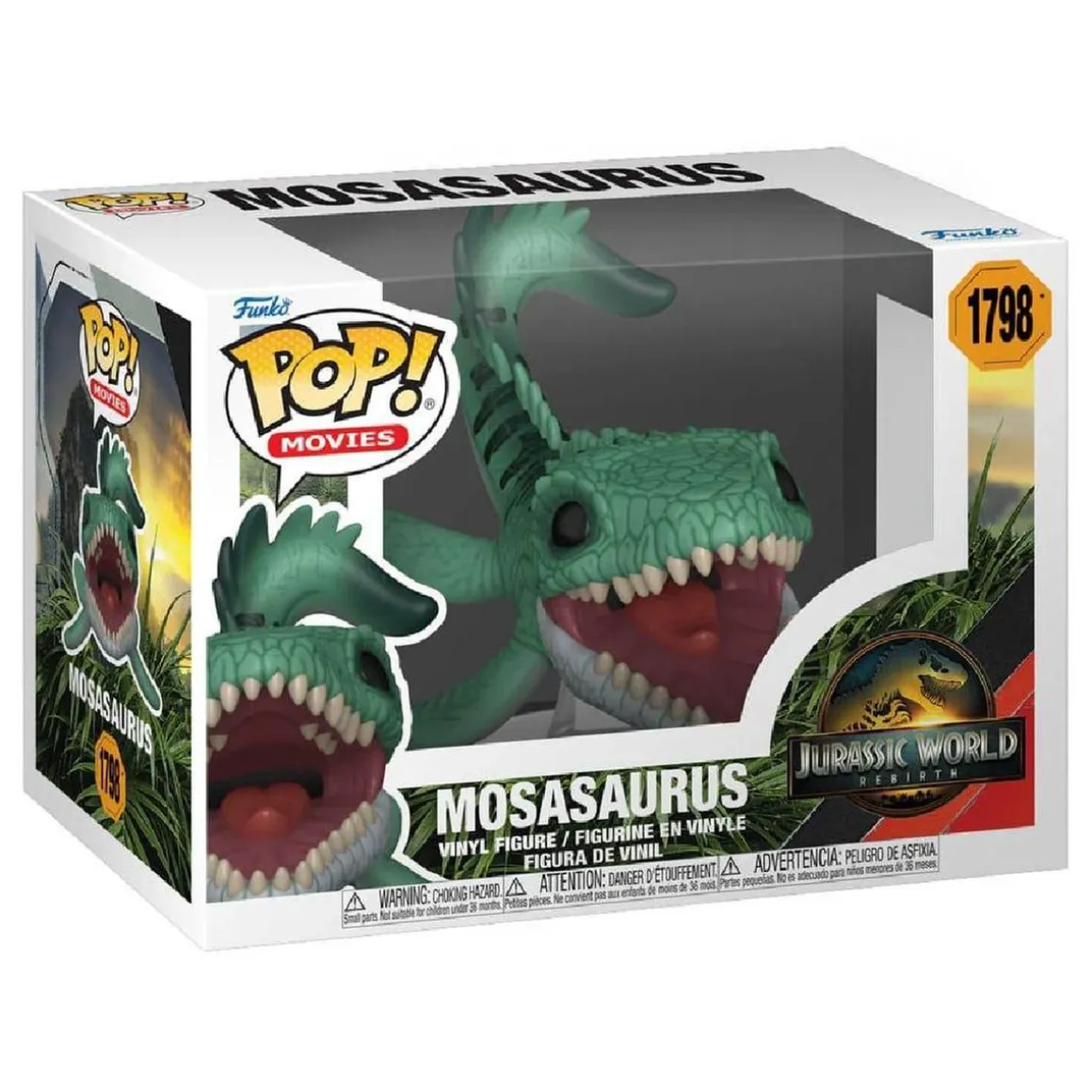 Funko Pop! Movies - Jurassic World: El renacer - Mosasaurus