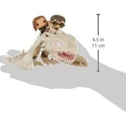 Funko Pop! Rides - Harry Potter - Harry, Ron y Hermione montados en el Dragón de Gringottsㅤ