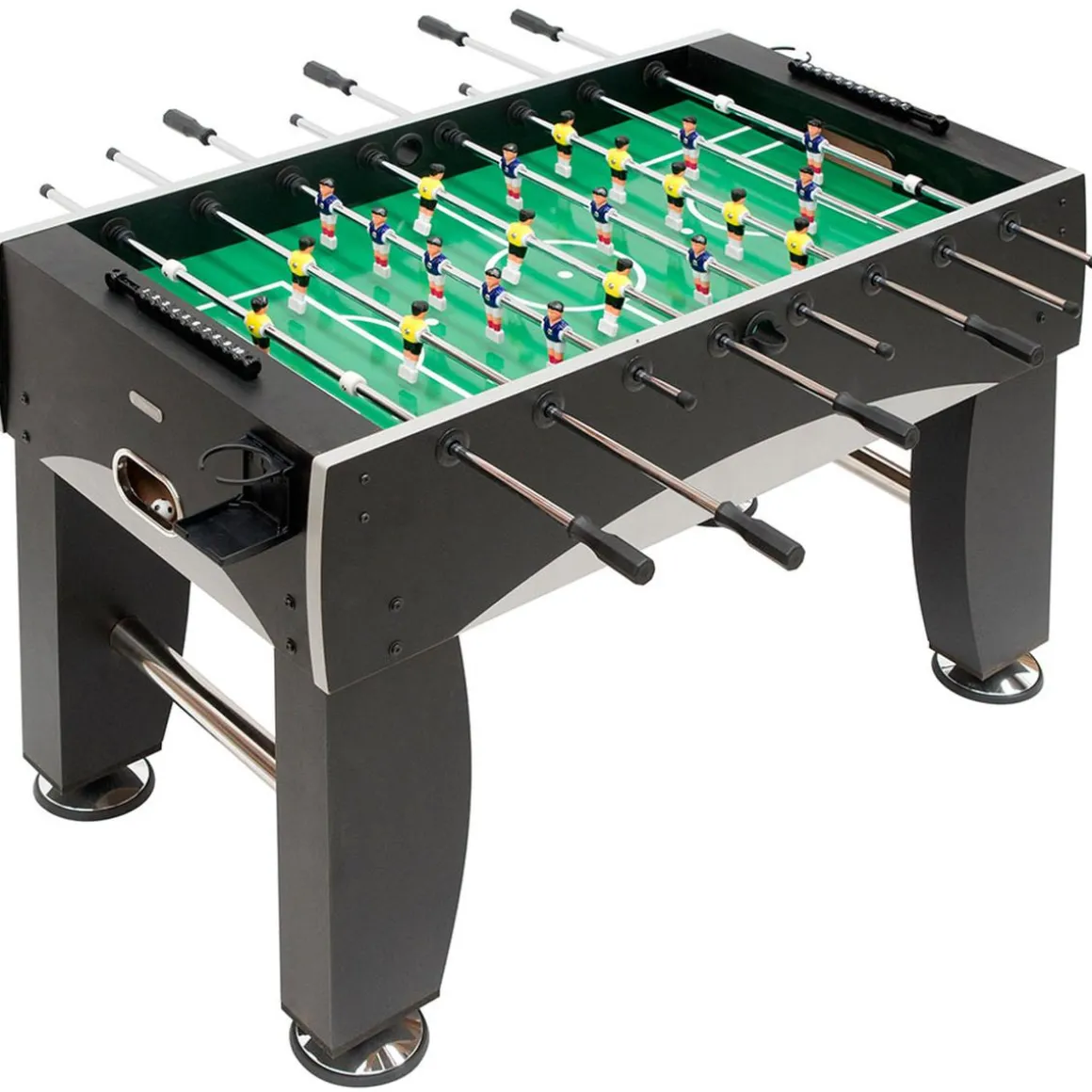 Futbolín Silver con jugadores de piernas abiertas