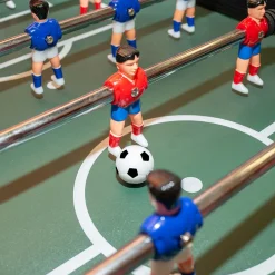 Futbolín Silver con jugadores de piernas abiertas