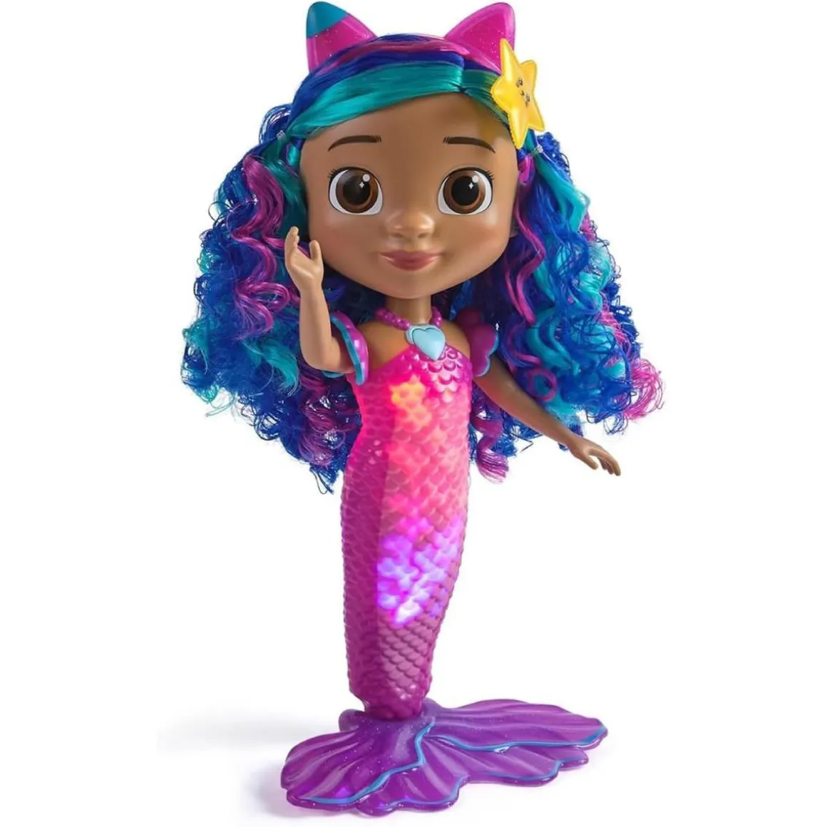 Gabby’s Dollhouse - Muñeca Gabby sirena canta y brilla