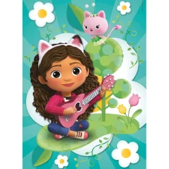 Gabby's Dollhouse - Puzzles 3 en 1 de 48 piezas