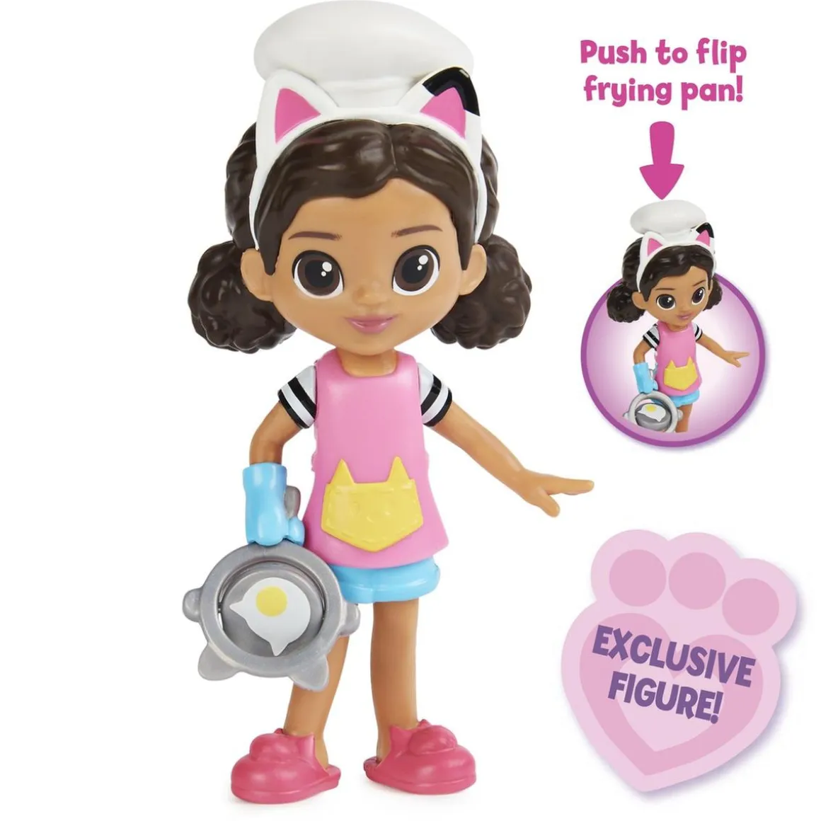 Gabby's Dollhouse - Set de almuerzo y comida de Gabby