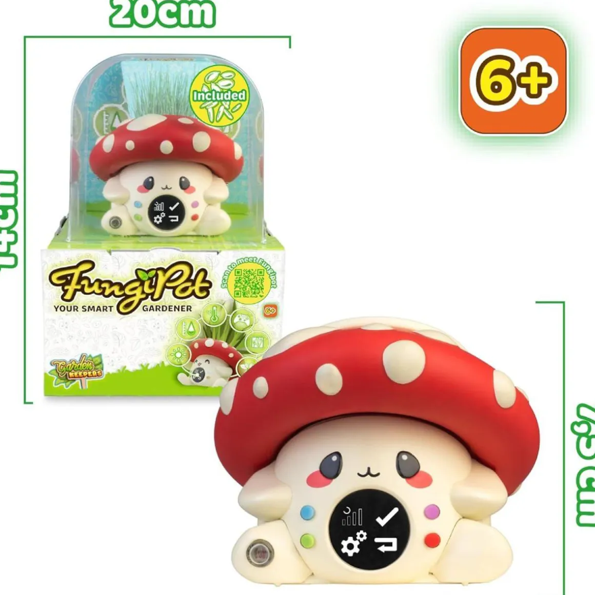 Garden Keepers Fungipot maceta inteligente