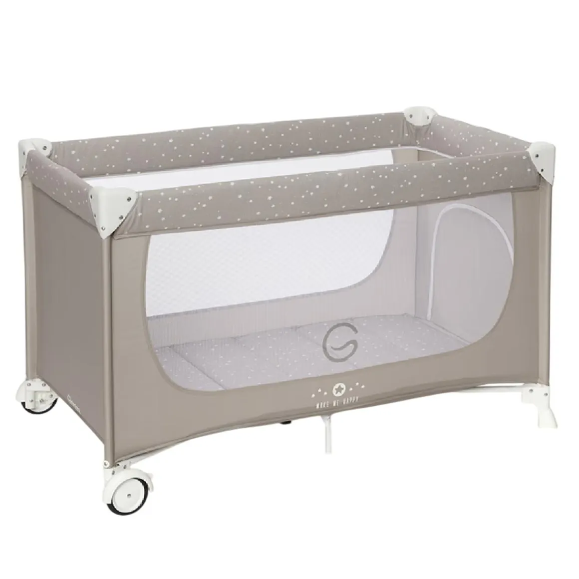 Giordani - Cuna de viaje Double beige