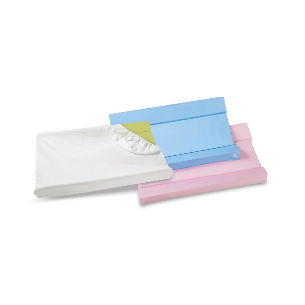 Giordani - Funda para cambiador rizo blanco 50 x 85 cm