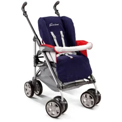 Giordani - Protector reversible azul para silla de paseo