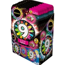 Globo LED helio número 9