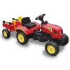 Go Kart Coche a pedales rojo tractor rojo
