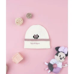 Gorro blanco de niña Disney Minnie