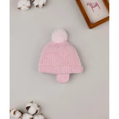 Gorro de lana con pompón