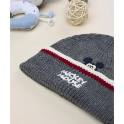 Gorro de niño gris Disney Mickey