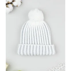 Gorro niña gris con lurex