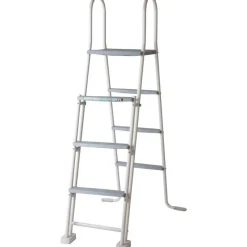 Gre - Escalera de 134 cm para piscinas de 120-132 cm