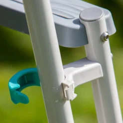 Gre - Escalera de 134 cm para piscinas de 120-132 cm