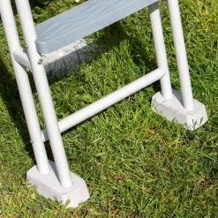 Gre - Escalera de 136 cm para piscinas de 120-132 cm