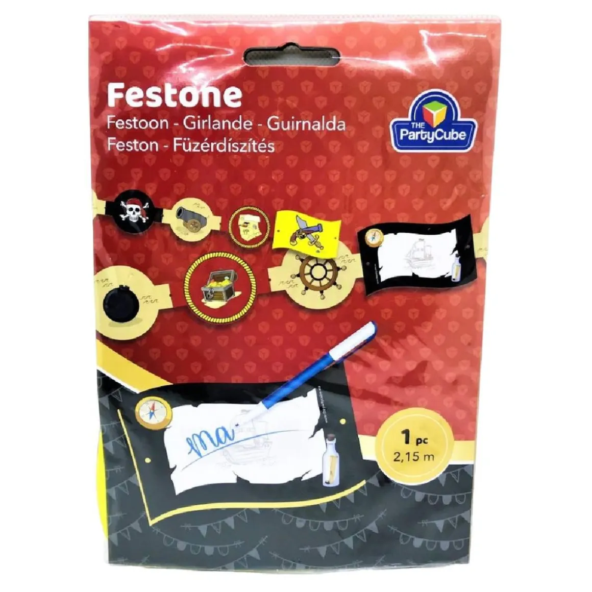 Guirnalda personalizable Piratas